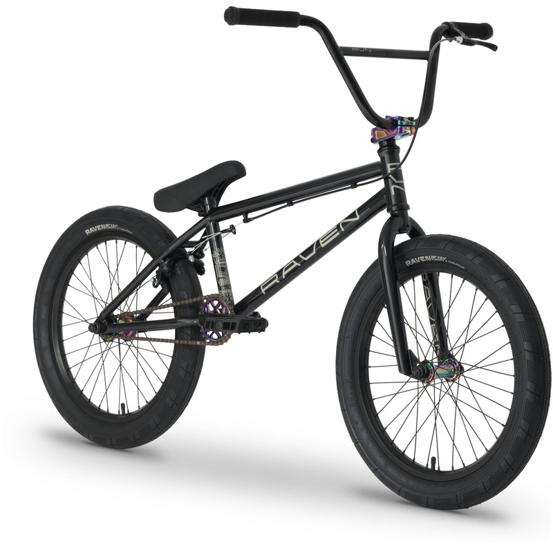 Raven LC 20” BMX Bike Gloss Black/Oil Slick