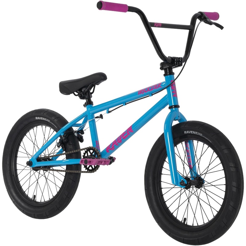 Raven Trickster 18” BMX Bike Neon Coral