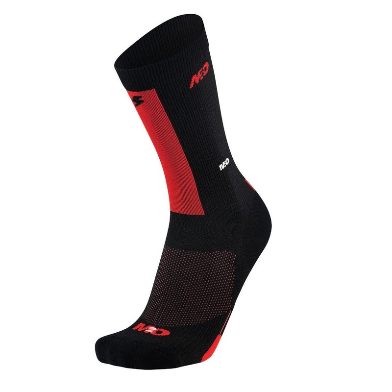 M2O Endurance RF Socks Black/Red