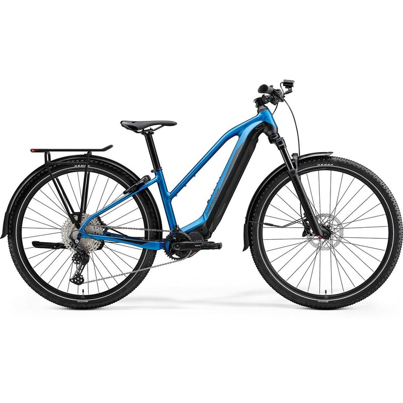Merida eBig Tour 600 EQ Electric Bike Silk Blue/Black