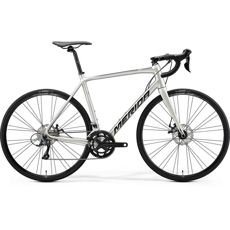 Merida Scultura Disc 200 Road Bike Silk Titan/Black (2020)