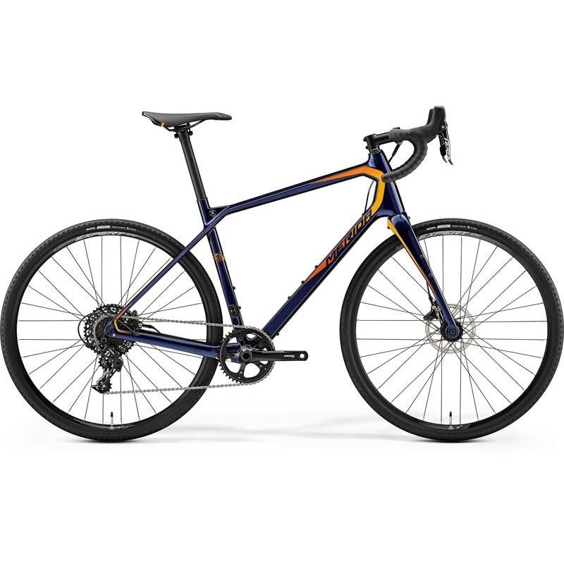 Merida Silex 6000 Adventure Road Bike Dark Blue/Orange/Red (2019)