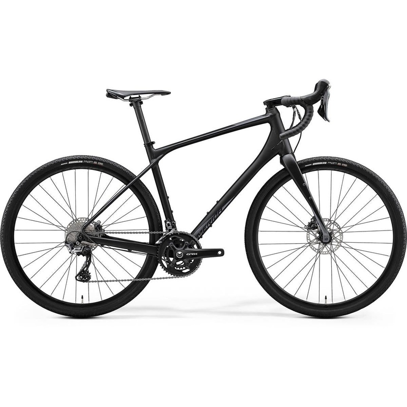 Merida Silex 700 Adventure Road Bike Matt Black/Glossy Anthracite (2020)