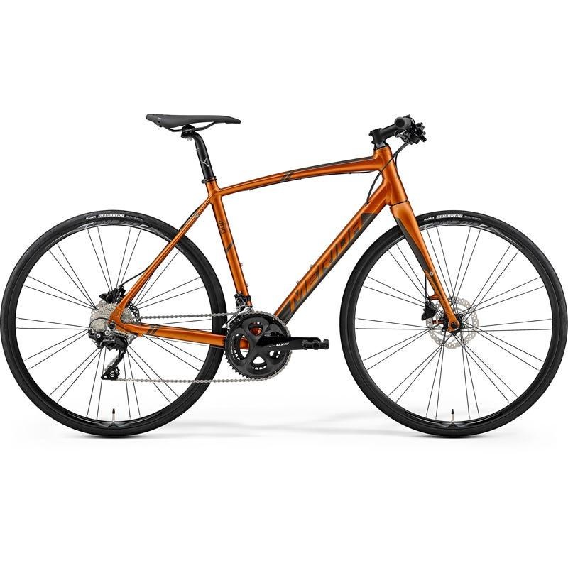 Merida Speeder 400 Flat Bar Road Bike Silk Copper/Brown