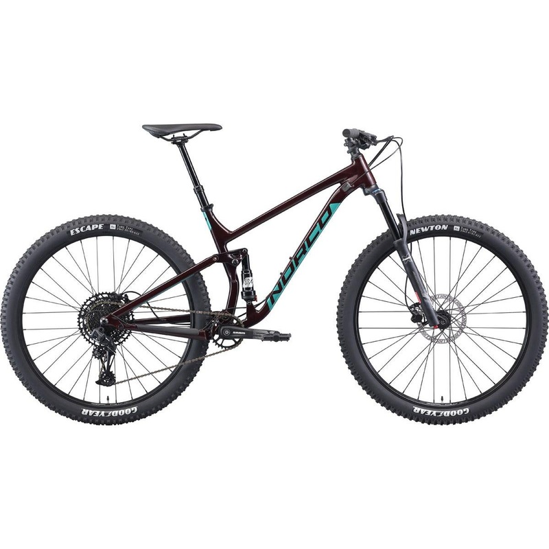 Norco Fluid FS 3 27 Mountain Bike Red/Jade