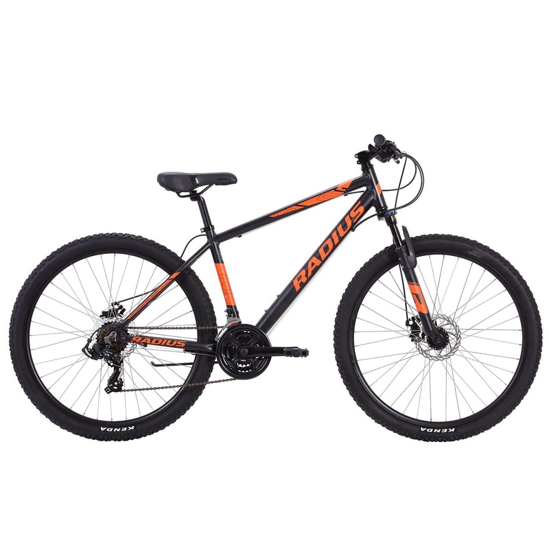 Radius Targa 30 Matte Black/Orange