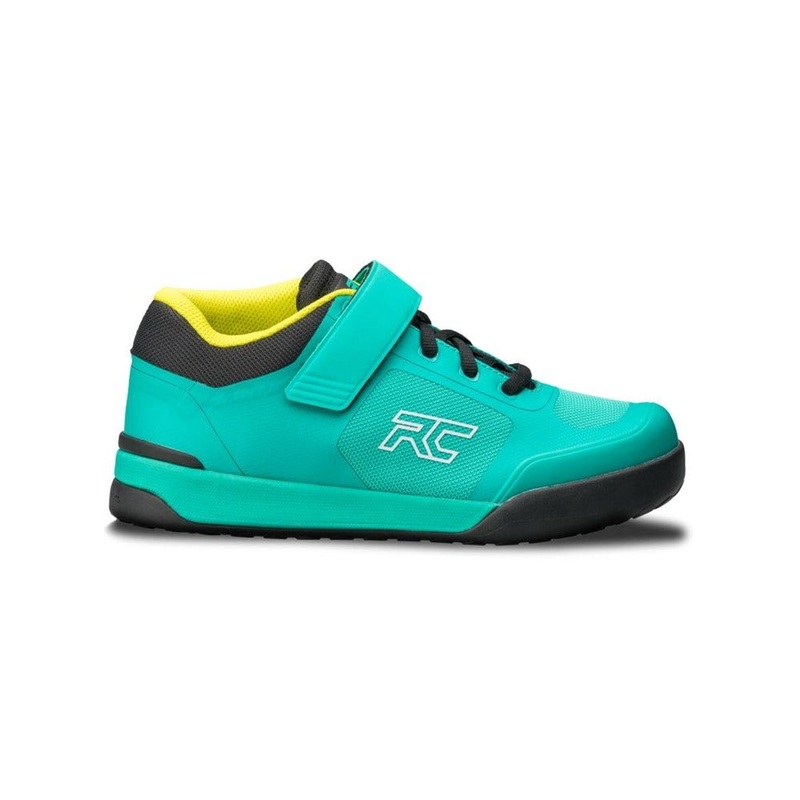 Ride Concepts Traverse Women’s Clipless Shoes Teal/Lime