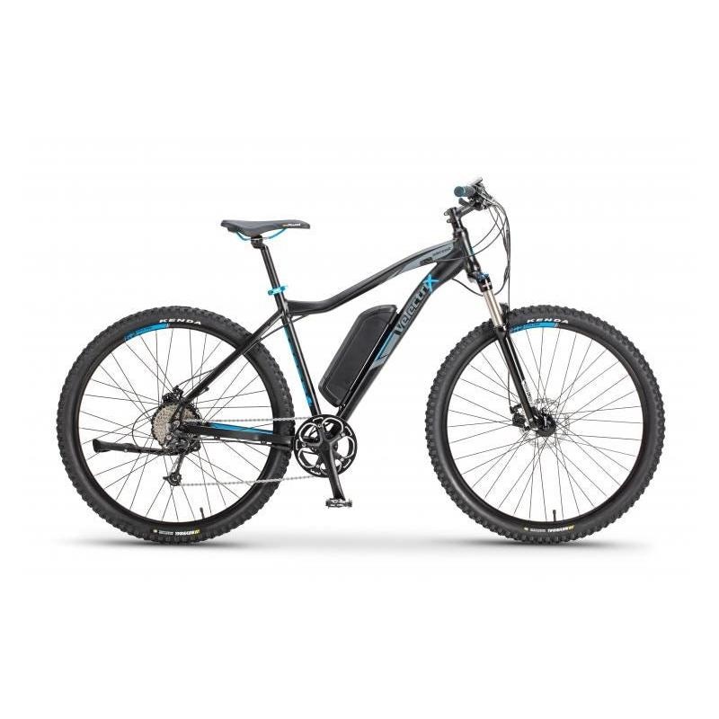Velectrix Ascent 29inch Electric Mountain Bike Black Blue