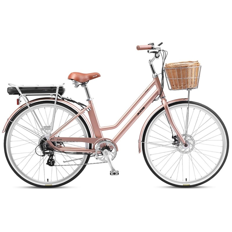 XDS E-Conic E-Cruiser Bike Rose Gold