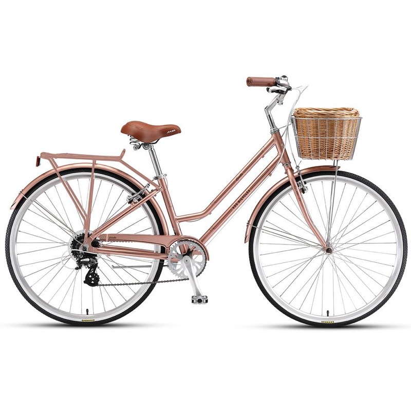 XDS Retro Women’s Cruiser Bike Loretta Rose Gold