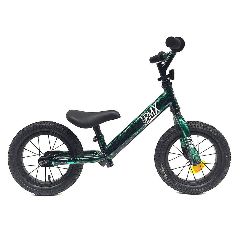Academy Trooper 12″ Balance Bike Green Storm