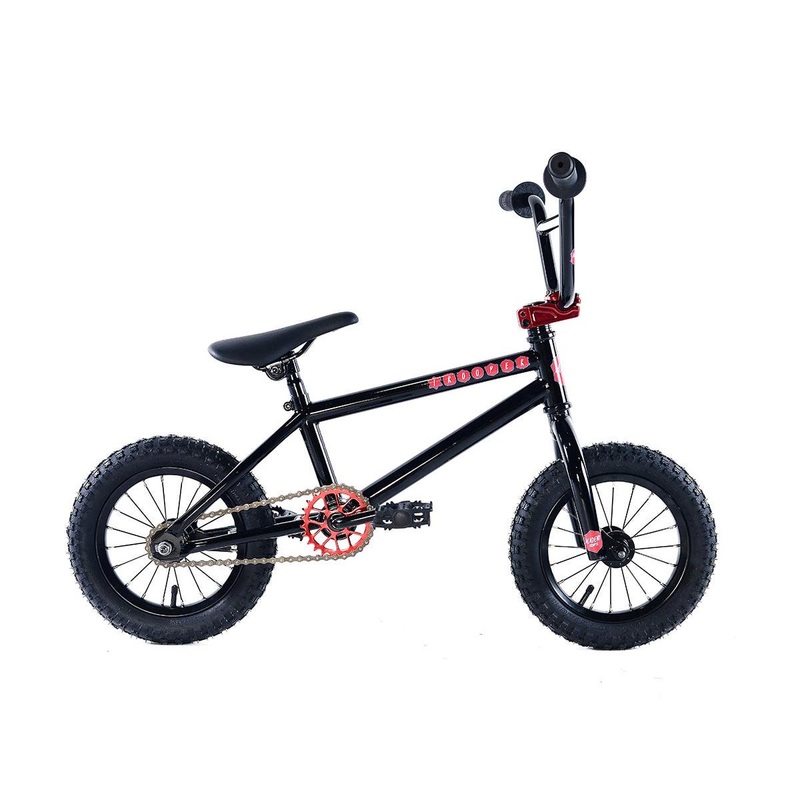 Academy Trooper 12″ BMX Bike Gloss Black/Red (2017)