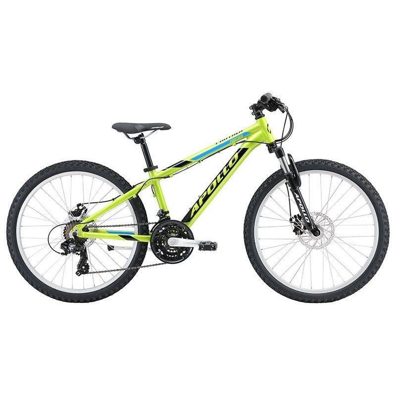 Apollo Panther 24 Kids Bike Gloss Lime/Black (2020)