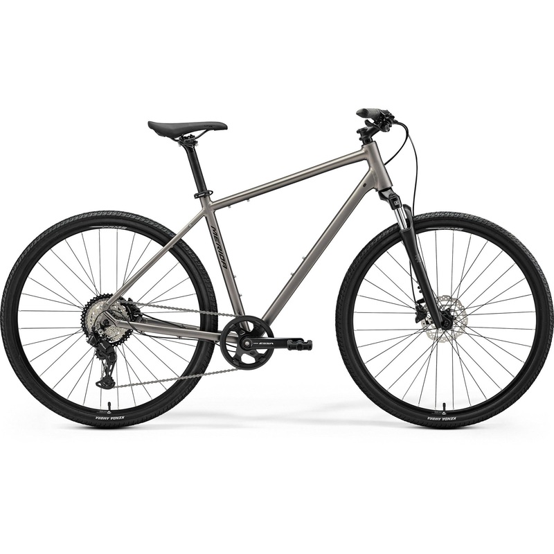 Merida Crossway 20 Hybrid Bike Silk Warm Slate Grey/Black XXS
