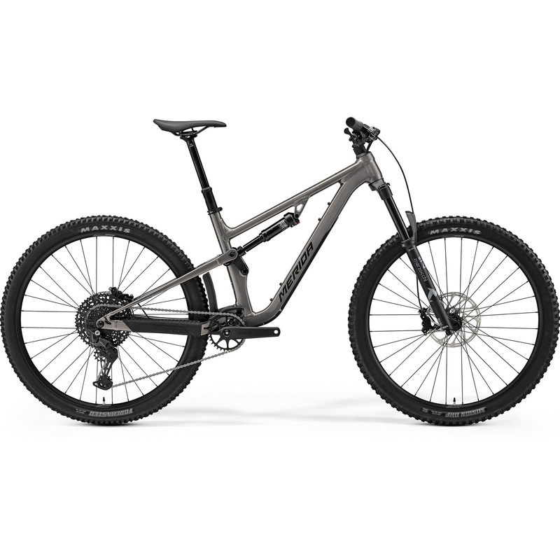 Merida One-Forty 400 Trail Bike Warm Slate Grey/Golden/Black XS