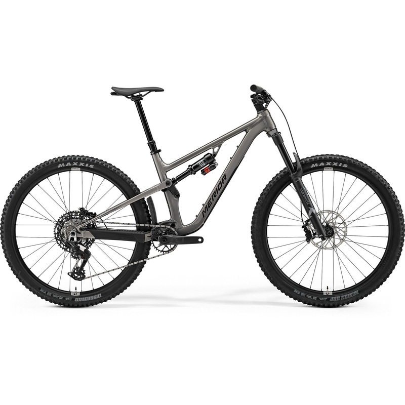 Merida One-Forty 700 Trail Bike Warm Slate Grey/Golden/Black XS