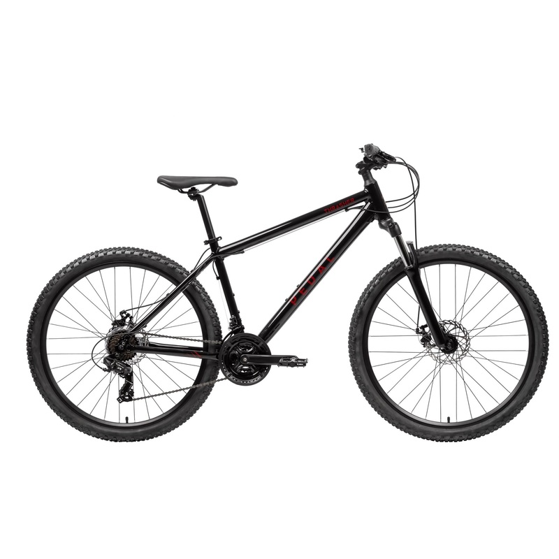 Pedal Thrasher 4 Hardtail Mountain Bike Gloss Black/Red XS