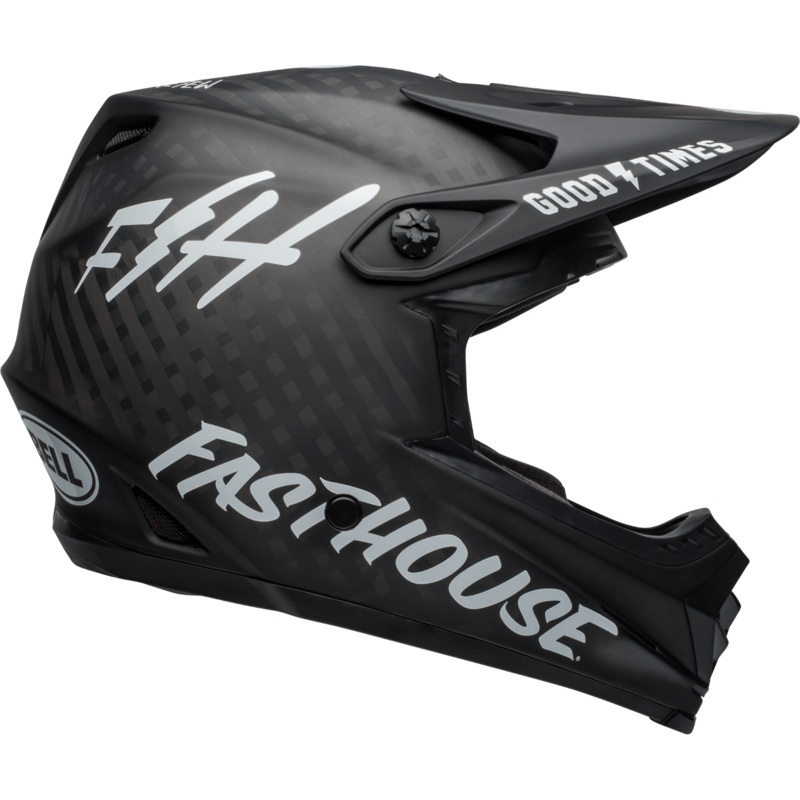Bell Full-9 Helmet Matte Black/White Fasthouse LG