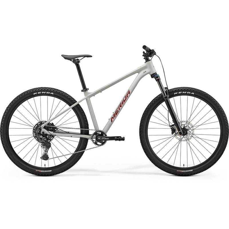 Merida Big.Nine 200 Cross-Country Bike Matte Grey Glitter/Cherry SM