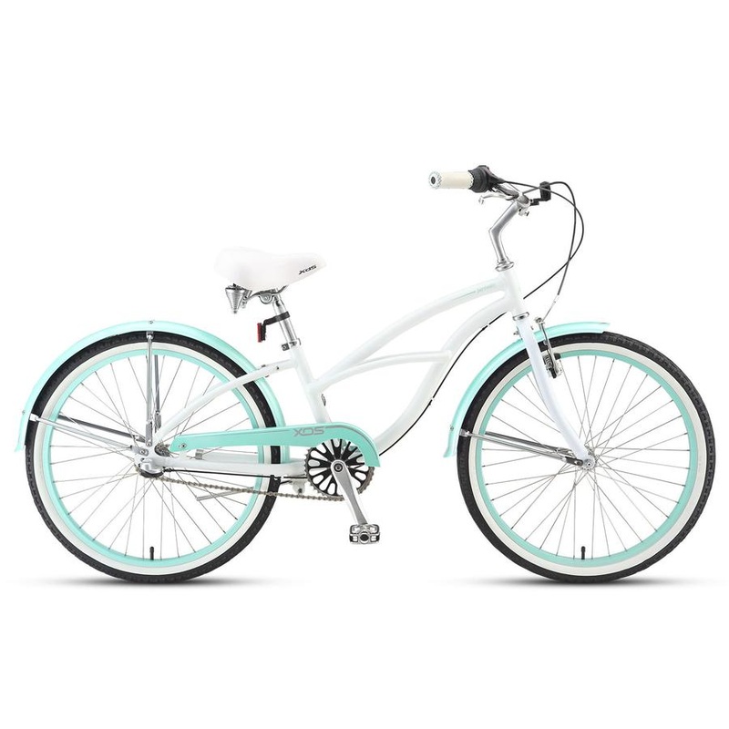 Bike XDS Sorrento Beach Cruiser Girls White Mint
