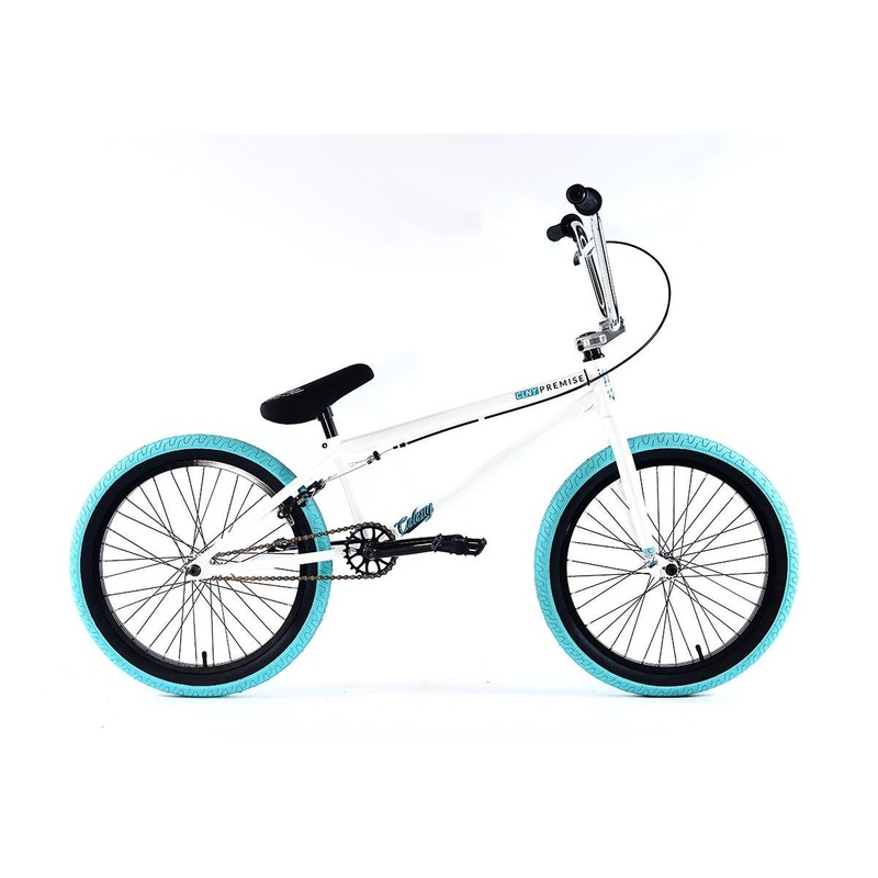 Colony Premise 20″ BMX Bike White/Teal (2017)