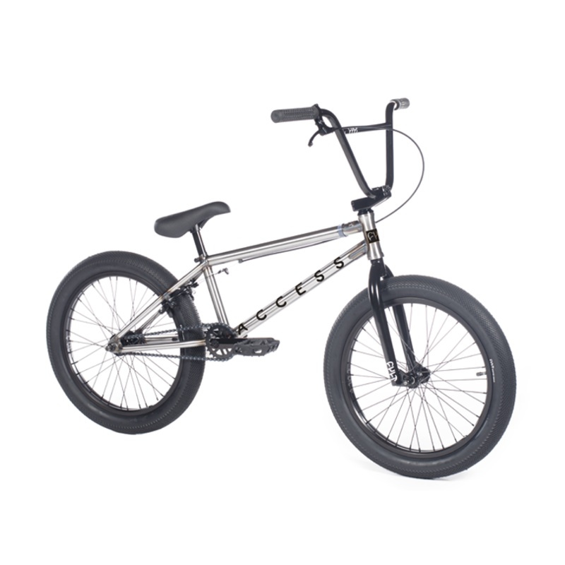 Cult Access BMX Bike 20″ Raw Black (2020)