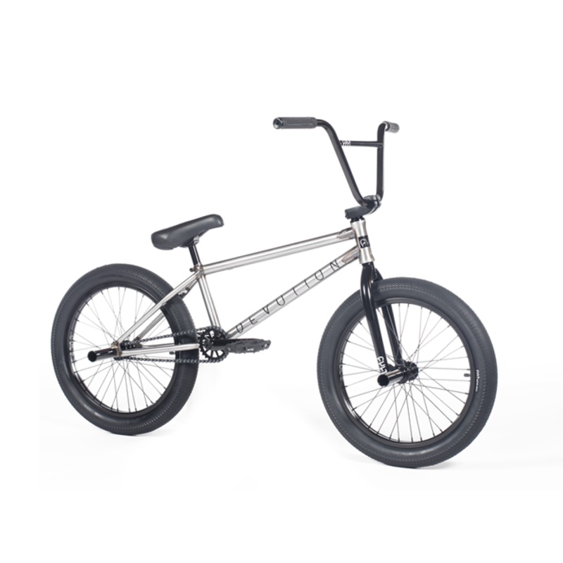 Cult Devotion BMX Bike 20″ Raw Black (2020)