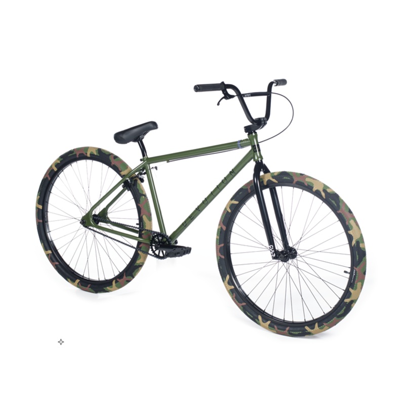 Cult Devotion Cruiser BMX Bike 29″ Olive Green Camo (2020)