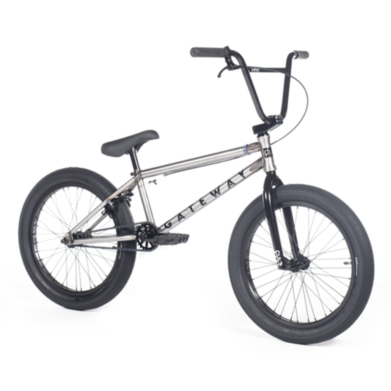 Cult Gateway BMX Bike 20″ Raw Black (2020)