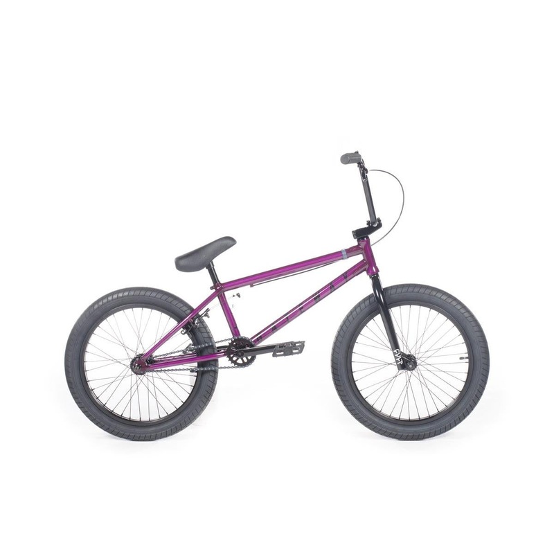 Cult Gateway Jr 20 Inch Kids BMX Bike Trans Purple (2019)