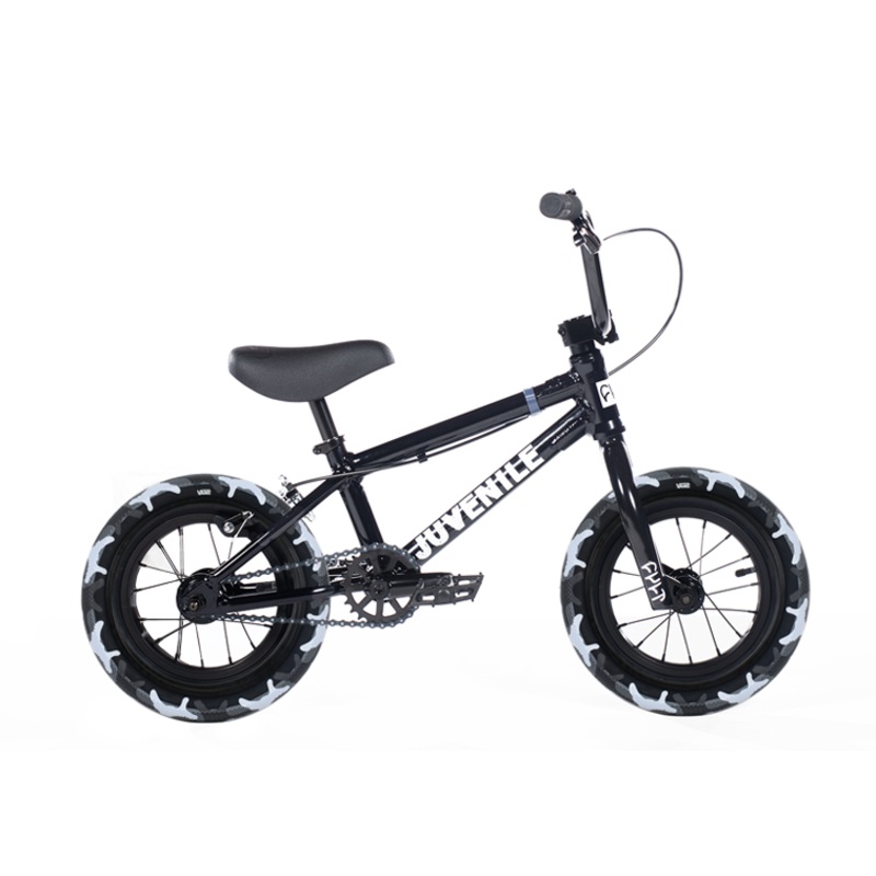 Cult Juvi Kids Bike 12″ Black/Grey Camo (2020)