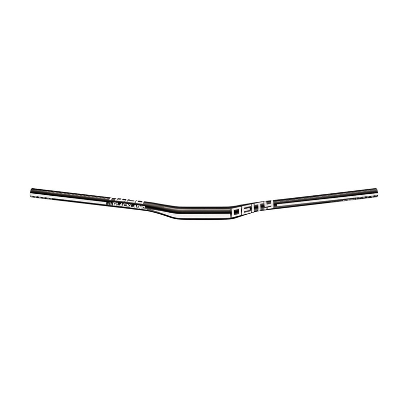 Deity Blacklabel Handlebar 800 x 15mm Rise 31.8mm Bore Black