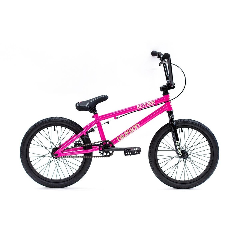 Division Blitzer 18″ BMX Bike Bright Pink