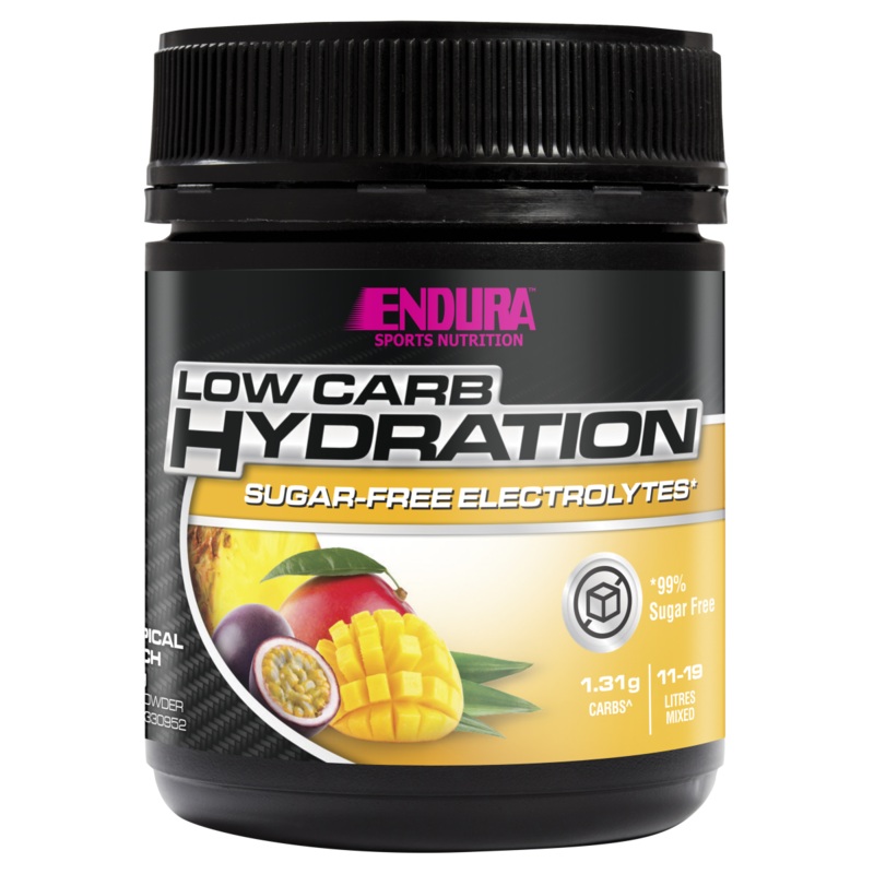 Endura Rehydration Low Carb Fuel Tropical Punch 135g