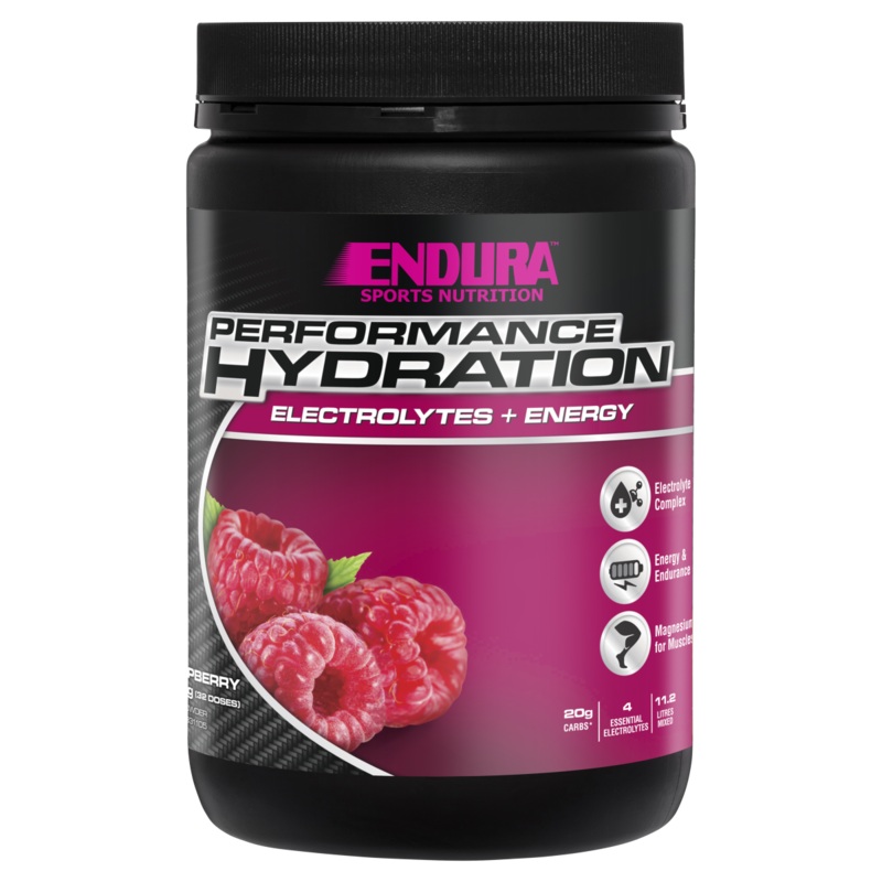 Endura Rehydration Performance Fuel 800g Raspberry