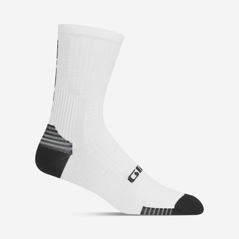 Giro HRC+ Grip Socks White/Black