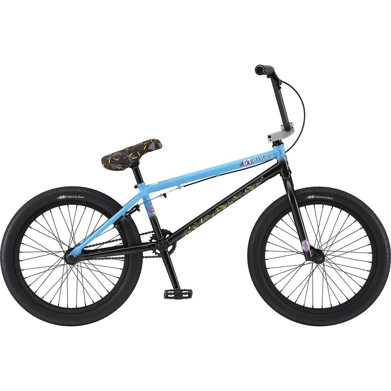 GT Mercado Team BMX Bike Cyan Fade (2019)