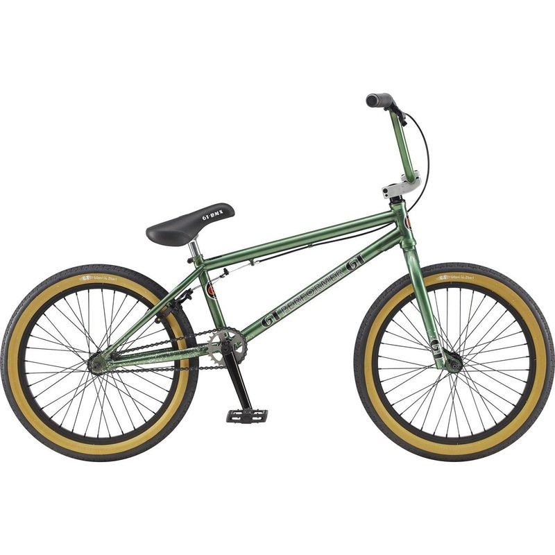 GT Performer 20 BMX Bike Trans Emerald Green (2020)