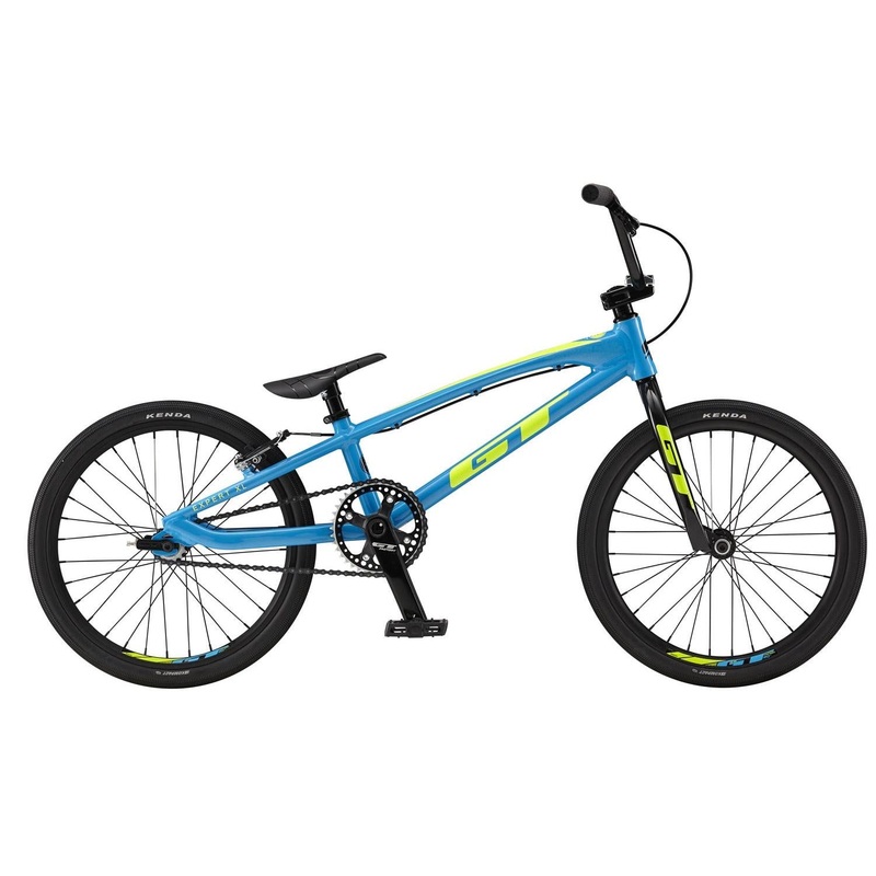 GT Speed Series Expert XL BMX Bike Cyan/Neon Yellow (2019)