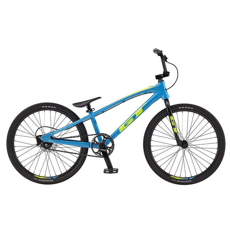 GT Speed Series Pro 24 BMX Bike Cyan/Neon Yellow (2019)