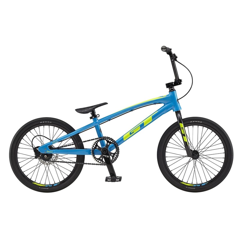 GT Speed Series Pro BMX Bike Cyan/Neon Yellow (2019)
