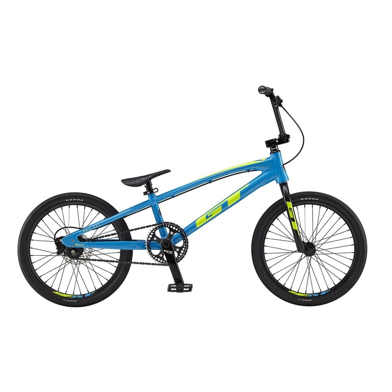 GT Speed Series Pro XL BMX Bike Cyan/Neon Yellow (2019)