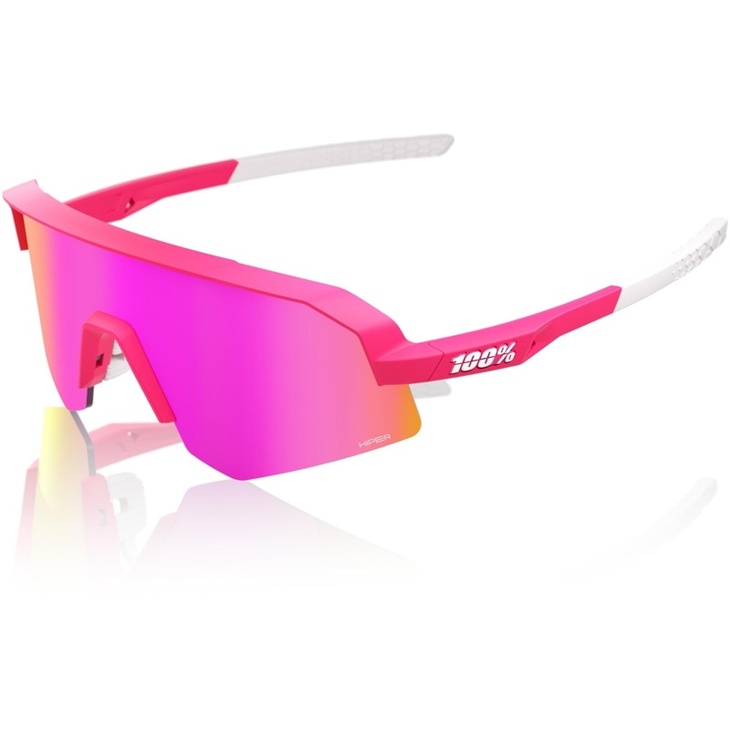 100% Slendale SL Sunglasses Pitaya – HiPER Vital Pink Mirror Lens