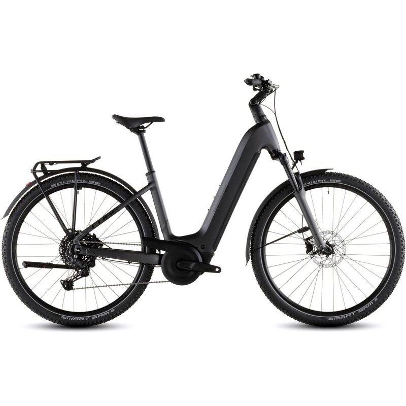 Cube Nuride Hybrid Performance Easy Entry 600 Electric Hybrid Bike Slabgrey’n’Black XS