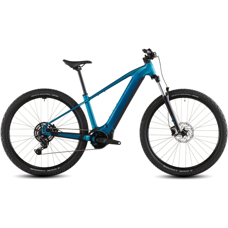 Cube Reaction Hybrid Performance 600 Electric Hardtail Mountain Bike Electricblue’n’Dazzle SM