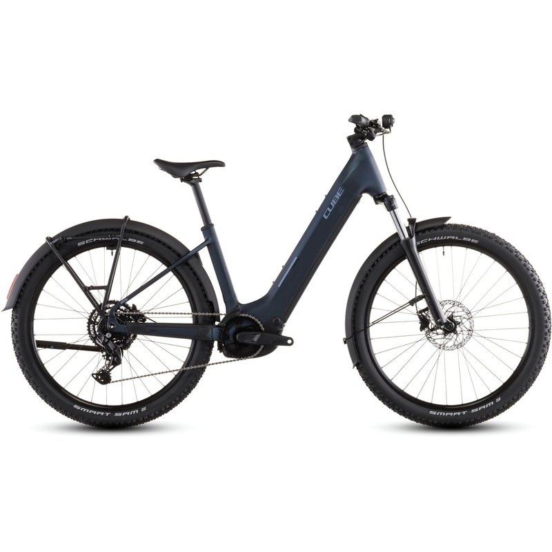 Cube Reaction Hybrid Performance Easy Entry 600 FE Electric Hardtail Mountain Bike Indigoblue’n’Reflex SM