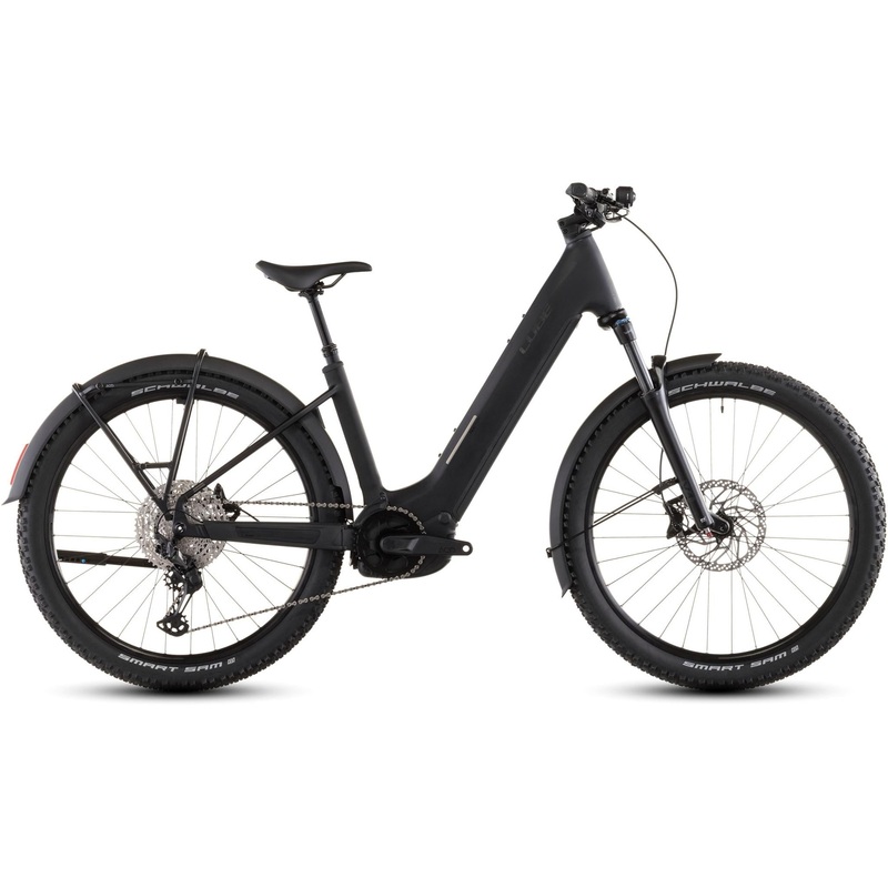 Cube Reaction Hybrid Pro Easy Entry 800 FE Electric Hardtail Mountain Bike Blackline SM