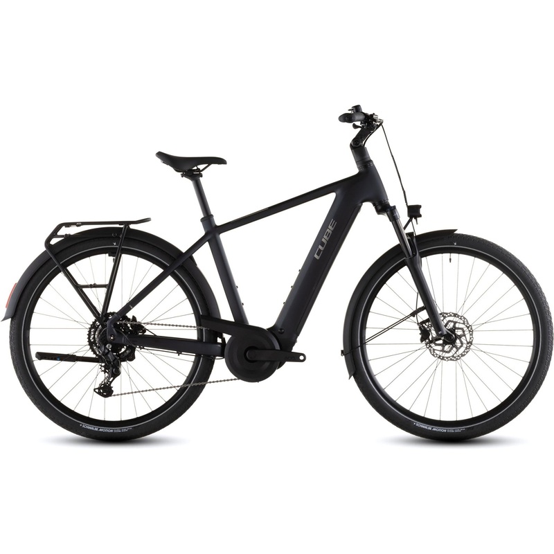Cube Touring Hybrid ONE 600 Electric Hybrid Bike Coal’n’Chrome SM