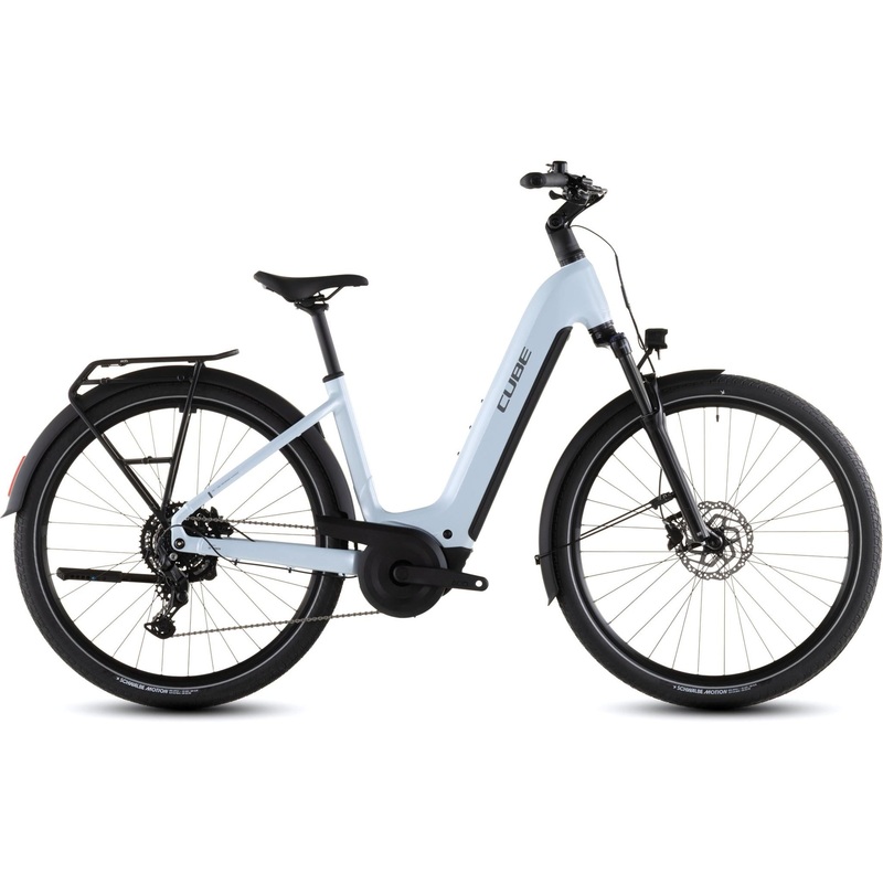 Cube Touring Hybrid ONE Easy Entry 600 Electric Hybrid Bike Glacier’n’Reflex XS