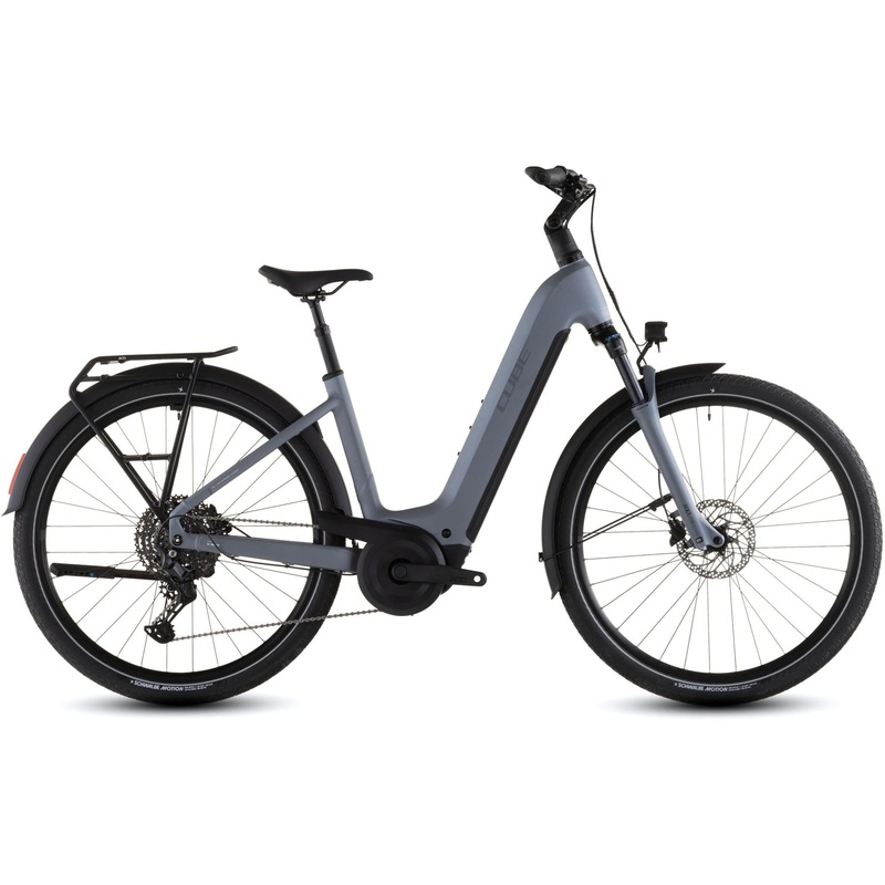 Cube Touring Hybrid Pro Easy Entry 800 Electric Hybrid Bike Pearlgrey’n’Grey XS